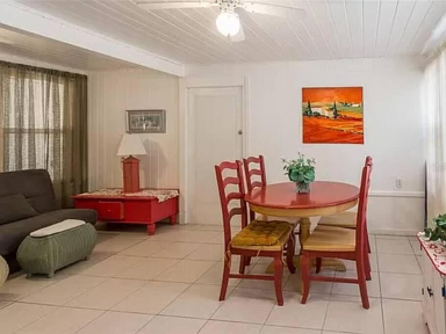 Lovely 1 Bedroom Unit Across From Lido Key Beach Sarasota Zewnętrze zdjęcie