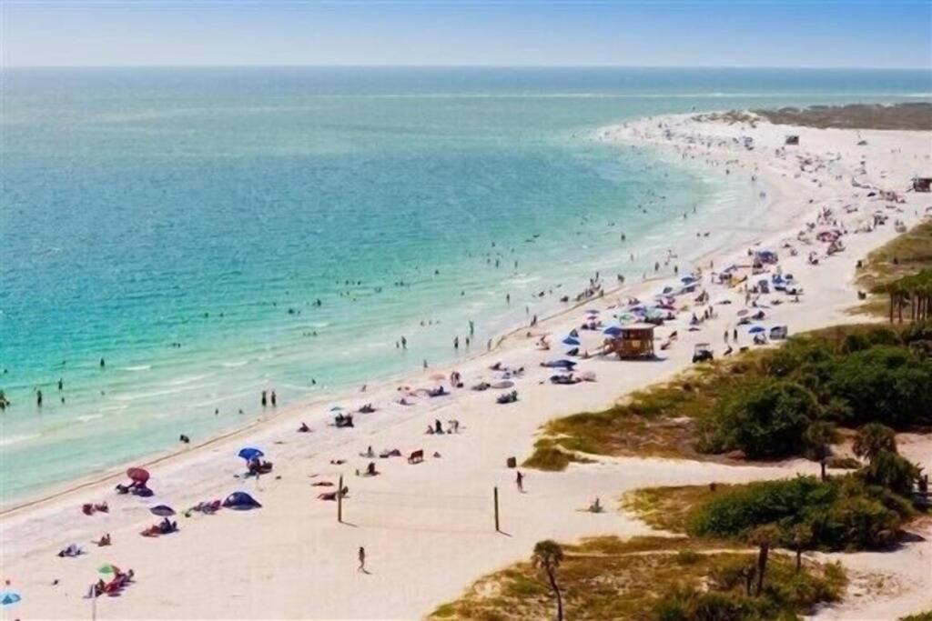 Lovely 1 Bedroom Unit Across From Lido Key Beach Sarasota Zewnętrze zdjęcie